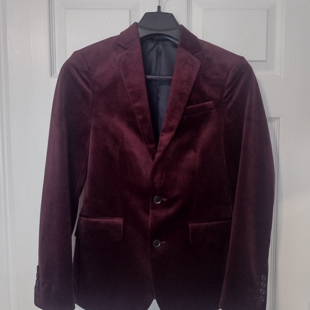 Mens Velvet like blazer